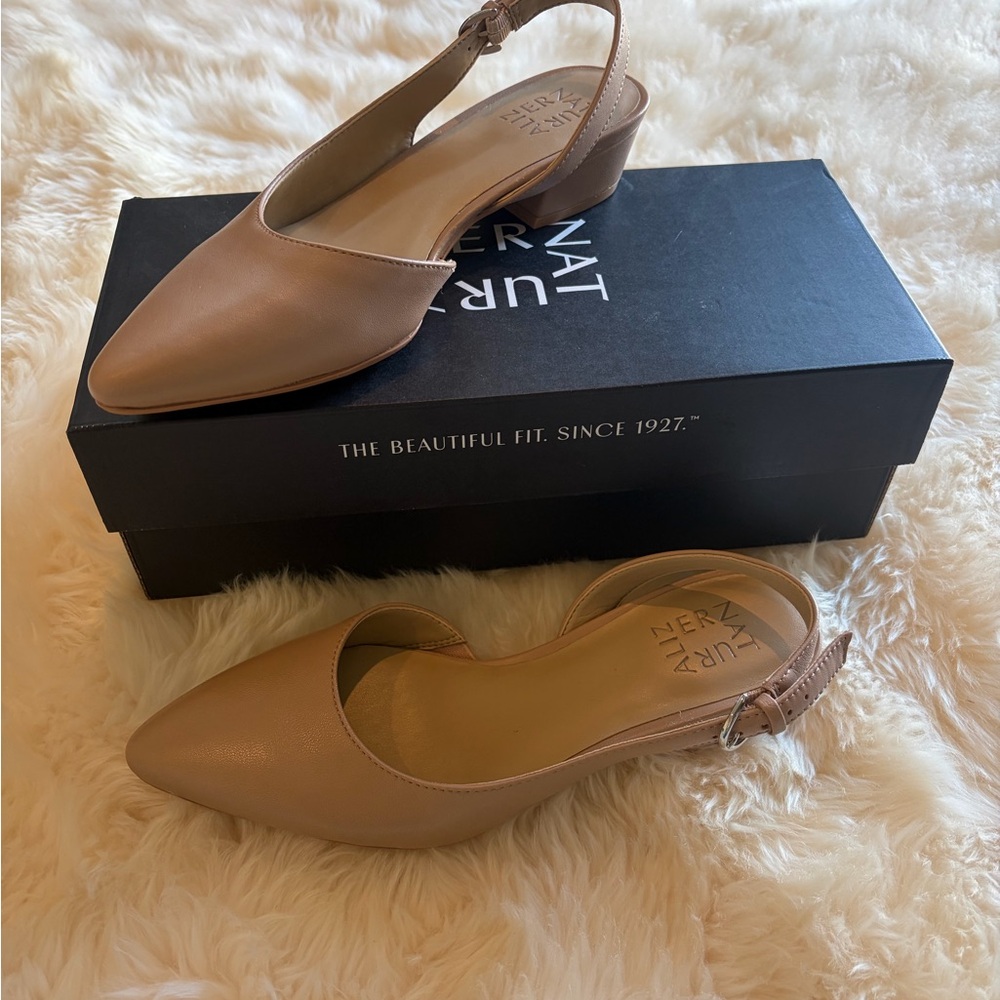 Naturalizer Brulee Lea Slingbacks - Brown